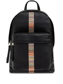 Paul Smith stripe-detailing backpack 27709632
