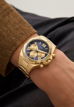 Часы с хронографом EQUITY Guess, золотистый gu152m0jx-f11 | gold tone