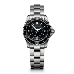 Victorinox Swiss Army Maverick Small Quartz Black Dial Steel женские часы 241701 7901396762684 | black