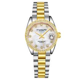 Часы женские Stuhrling, серебряный/золотой 6541608321084 | silver/gold