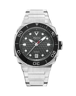 Часы Seastrong, 39 мм Alpina, черный 5462744 | black