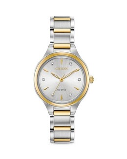 Часы Eco Drive Corso, 29 мм Citizen, цвет Silver 4515367 | silver/gold