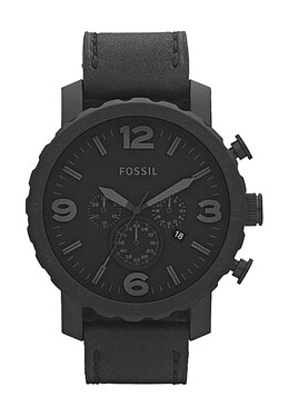 Мужской хронограф Nate JR1354 Fossil, черный 4051432547416 | schwarz