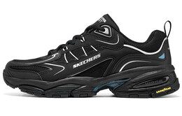 Кроссовки Vigor для бега мужские с низким верхом, черные Skechers 894271-bbk | black