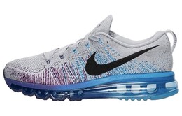 Кроссовки Nike Flyknit Air Max Purple Vivid Blue, фиолетовый 620469-005 | purple