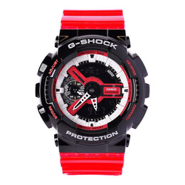 Часы Casio G-Shock Analog-Digital 'Black Red', черный ga-110rb-1a | black/red