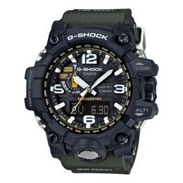 Часы Casio G-Shock Mudmaster 'Black', черный gwg-1000-1a3pr | blackarmy green
