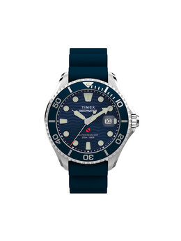 Часы Deepwater Meridian TW2W81500 Timex, серебряный 0194366413076 | silberfarben