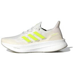 Кроссовки для бега Ultraboost 5.0 женские с низким верхом бежево-желтые Adidas id8843 | white/bright lemon yellow/chinese jade white