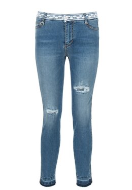 ERMANNO SCERVINO: Голубые джинсы 