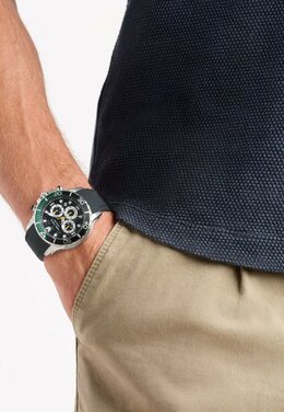 Часы с хронографом QUARTZ Nautica, черный n0052m02e-q11 | black