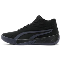 Баскетбольные кроссовки Court Basketball Shoes Unisex Mid-Top Black/Gray Puma 311137-04 | black - galaxy gray