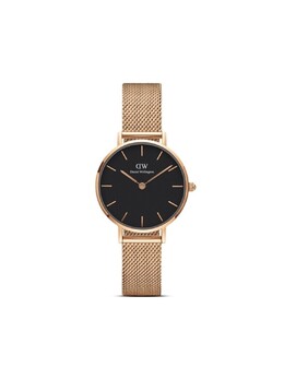 Наручные часы Petite Melrose 28 мм Daniel Wellington, черный dw00100217 | черный