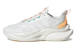 Кроссовки Alphabounce+ женские с низким верхом, белые/оранжевые Adidas if6033