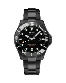 Часы Ocean Star Captain V, 44 мм Mido, черный 5123180 | black