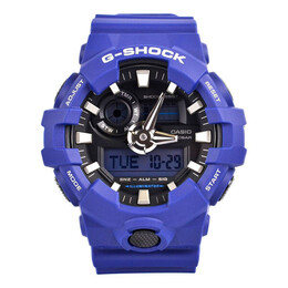 Часы Casio G-Shock Analog-Digital 'Blue', синий ga-700-2a | blue