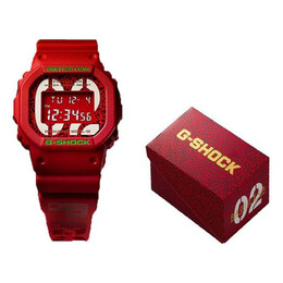 Часы Casio G-Shock Square 'Red', красный dw-5600-2 | red