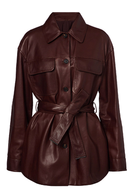 BRUNELLO CUCINELLI: Кожаная куртка 