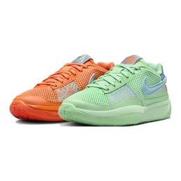 Детские баскетбольные кроссовки Nike Ja 1 GS, Bright orange, white, vapor green, light ordnance blue dx2294-800 | bright orange, white, vapor green, light ordnance blue