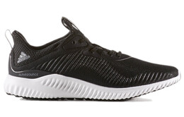 Кроссовки Alphabounce 1 мужские низкие черные/белые Adidas bw0538