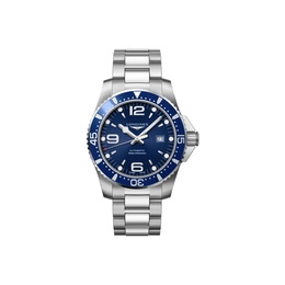 Longines Часы Comcast Diving Collection Automatic Mechanical Movement Men's Watch 44mm Blue Dial Stainless Steel Watchband, Blue Dial l3.841.4.96.6 | blue dial
