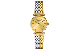 Longines Часы Jialan Collection Quartz Movement Women's Watch 29mm Gold Dial Stainless Steel Case Stainless Steel Watchband, Gold Dial l4.209.2.32.7 | gold dial