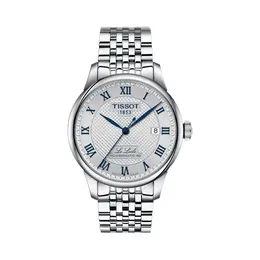 Tissot Часы Le Locle Collection Automatic Mechanical Movement Men's Watch Watch 39.3mm Silver Dial, Silver Dial t006.407.11.033.03 | silver dial