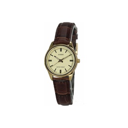 Casio Часы Standard Series Quartz Movement Watch Women's Watch Coffee Watch Dial ltp-v005gl-9audf