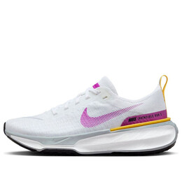 Кроссовки непобедимый бег 3 Nike, белый dr2660-101 | white/vivid sulfur/pure platinum/vivid purple
