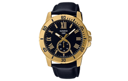 Casio Часы Men Standard Series Black Watch, Black Dial mtp-vd200gl-1budf | black dial