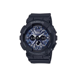 Casio Часы G Shock Baby G BA130 1A2, Blue Dial Black Strap ba-130-1a2 | blue dial black strap