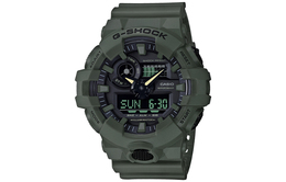 Casio Часы Men Liquid Crystal/Analog Dual Display Series Black Watch ga-700uc-3a