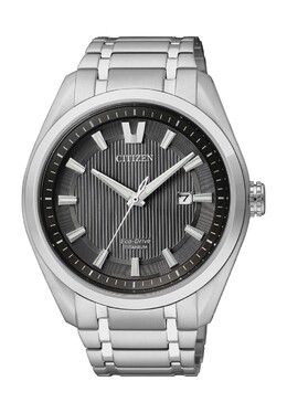 Мужские часы Super Titanium AW1240-57E Citizen, серебро 4974374238665 | silber