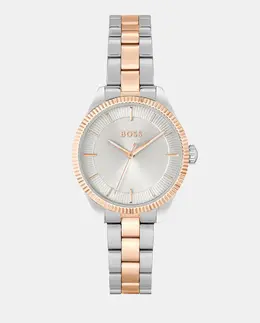Двухцветные женские часы Sage 1502727 из стали Hugo Boss, серебряный 1010647906691 | plata