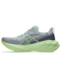 Кроссовки novablast 4 lite show беговые кроссовки Asics, серый 1012b510-022 | grey/green