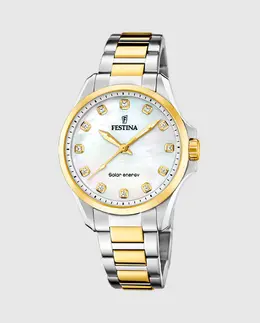 Женские часы F20655/1 Solar Energy из разноцветной стали Festina, мультиколор 29563 | multicolor