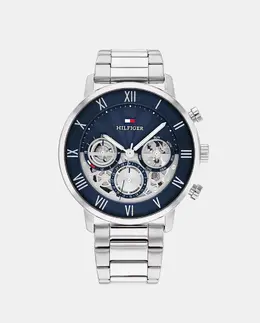 Многофункциональные стальные мужские часы Legend 1710569 Tommy Hilfiger, серебряный 1010664407417 | plata