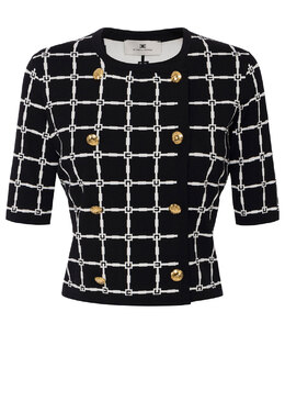 ELISABETTA FRANCHI: Трикотажный свитер 