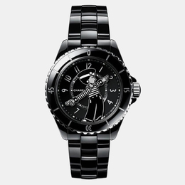Chanel J12 Black Ceramic Men's Automatic Watch H7609