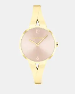 Женские часы Joyful 25100027 золото стальной браслет Calvin Klein, золотой 7613272582445 | oro