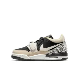 Детские баскетбольные кроссовки Legacy 312 с противоскользящей подошвой и износостойким верхом средней высоты Jordan, бежевый/серый cd9054-020 | beige gray