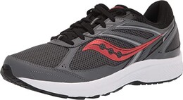 Кроссовки Saucony Men's Cohesion 14 Road Running, серый/красный b0b411962x | charcoal/flame