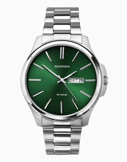Зеленые аналоговые мужские часы Sekonda 133898844 | green