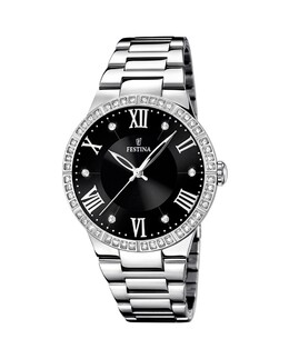 F16719/2 Boyfriend Collection серебряные женские часы из стали Festina, серебро 8430622595196 | plata