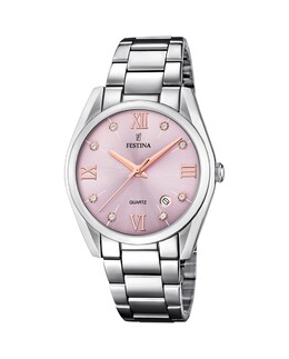 F16790/D Boyfriend Collection серебряные женские часы из стали Festina, серебро 8430622735615 | plata