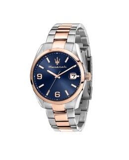 Мужские часы Maseratti R8853151006 со стальным и серебряным ремешком Maserati, серебро 8056783023479 | plata