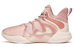 Баскетбольные кроссовки Mountain 1 мужские среднего размера самосохнущие пудра/резина пудра/детская присыпка Anta 112141609-6