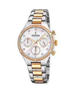F20402/1 Boyfriend Collection разноцветные женские часы из стали Festina, мультиколор 8430622717406 | multicolor