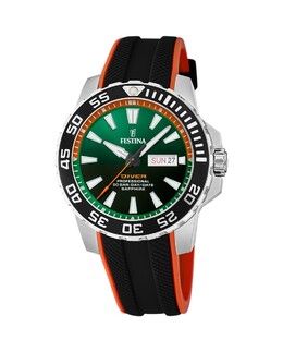 F20662/2 The Originals черные резиновые мужские часы Festina, черный 8430622805943 | negro