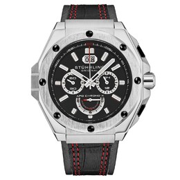 Stuhrling Часы APO Chrono X 1018 44 мм STÜHRLING Original, черный m190638156931 | black